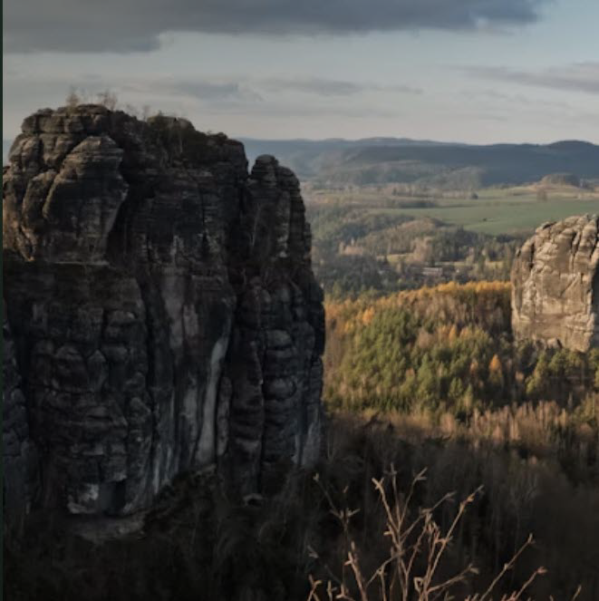 Cliff landscape